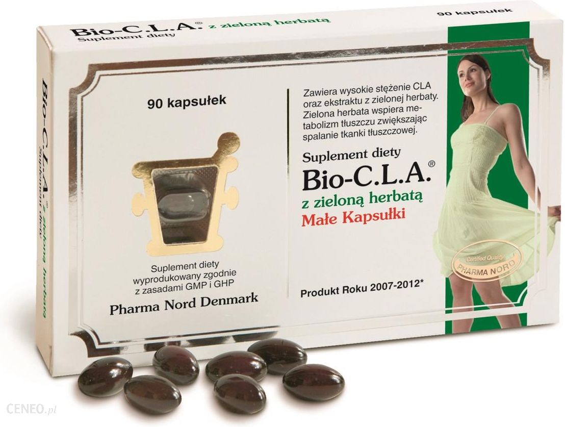 Bio-CLA z zieloną herbatą 90 kapsułek