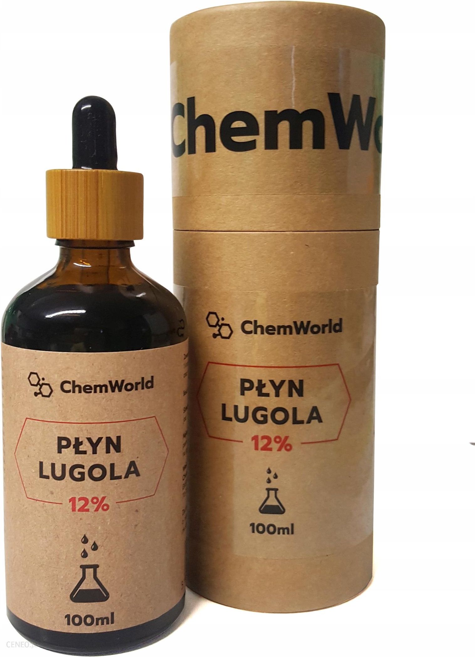 Chemworld Płyn Lugola 12% Czysty Jod Czda 100 Ml