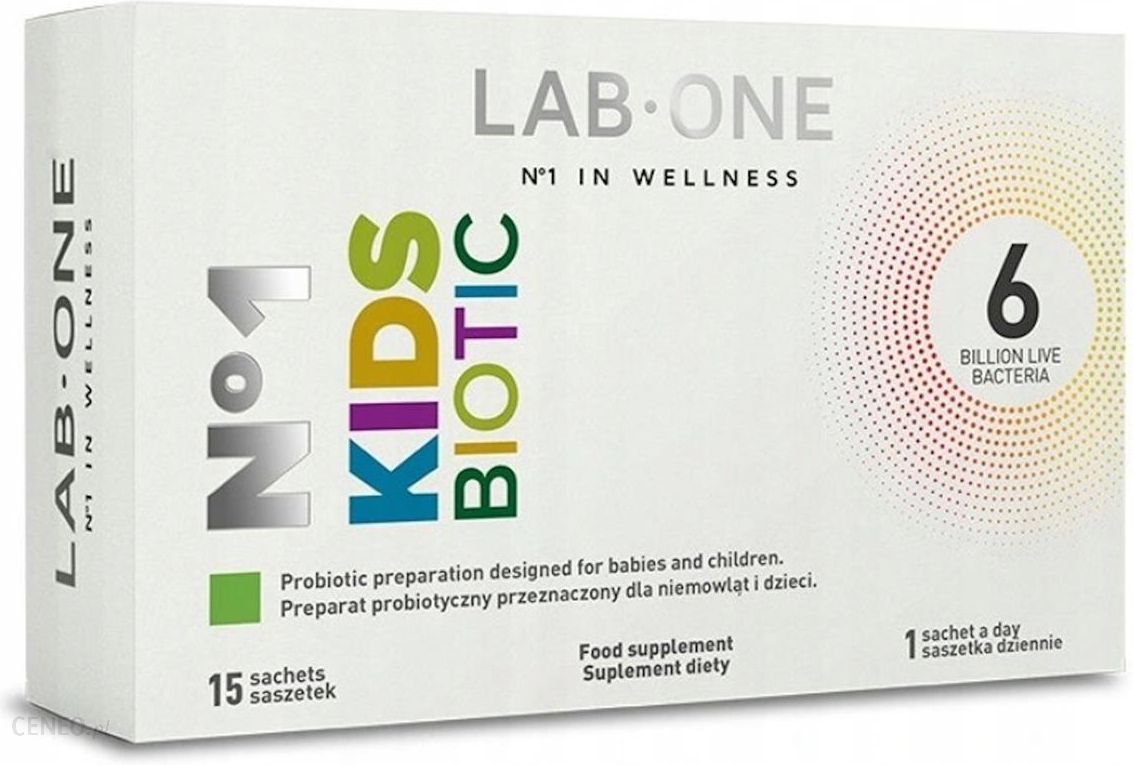 Lab One N°1 KidsBiotic Probiotyk 15sasz.