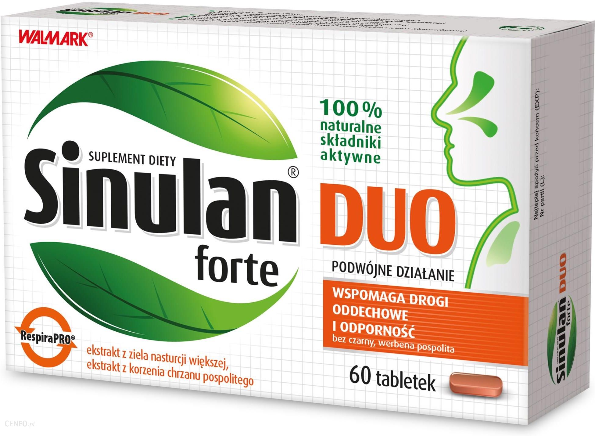 Sinulan DUO FORTE 60 tabletek